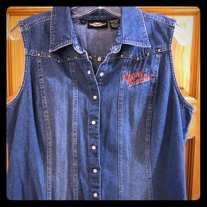 Harley sleeveless shirt